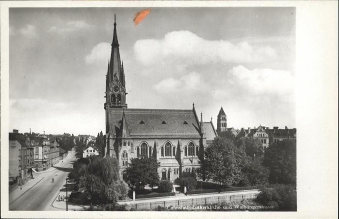 STUTTGART  CITY Lutherkirche
Waiblingerstrasse