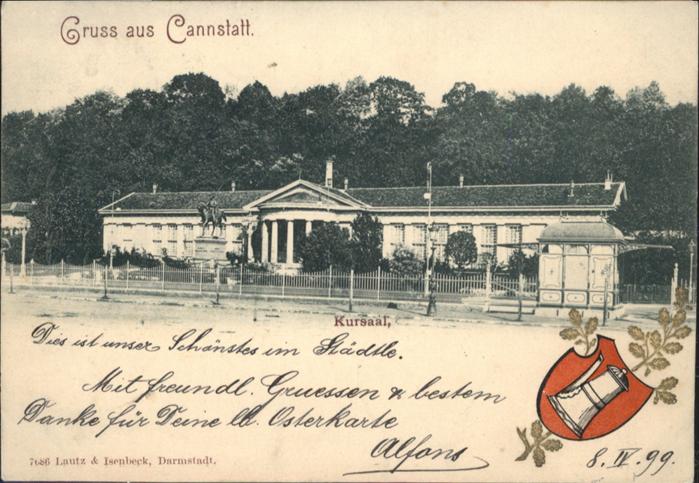 Cannstatt Kursaal
Prägedruck