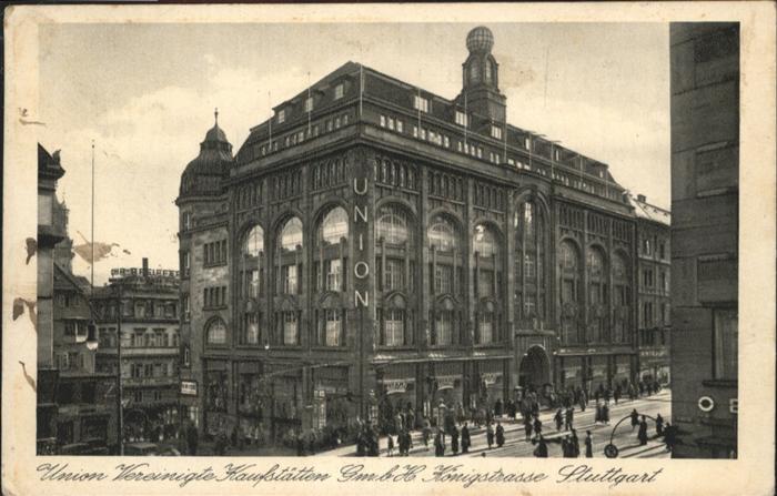 STUTTGART  CITY Union Vereinigter Kaufstaetten GmbH