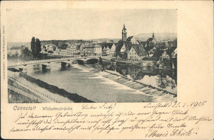 Cannstatt Wilhelmsbrücke