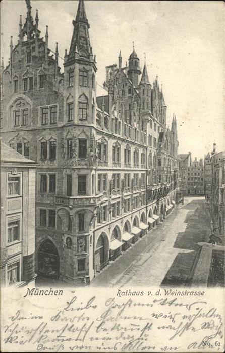 Muenchen Bayern Rathaus