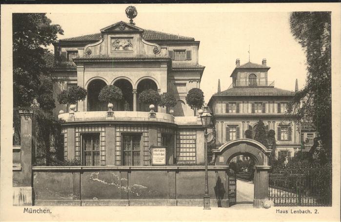 Muenchen Bayern Haus Lenbach2