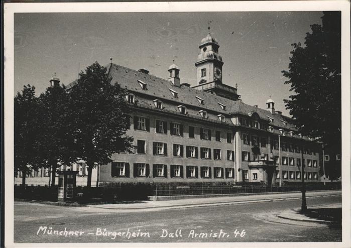 Muenchen Bayern Buergerheim