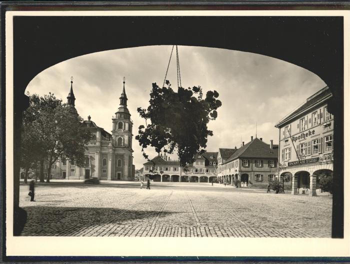 Ludwigsburg Marktplatz Kirche