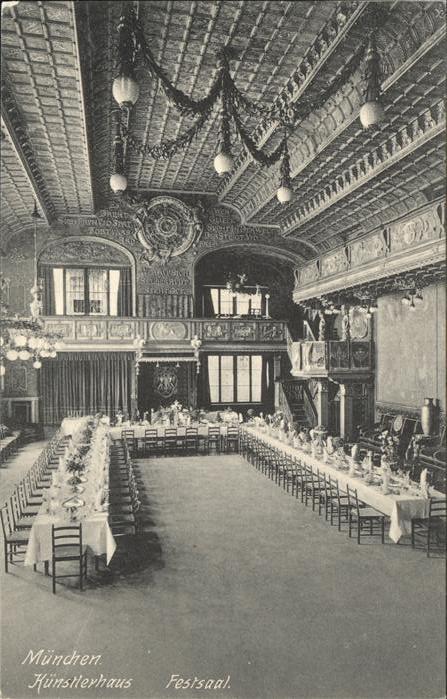 Muenchen Künstlerhaus Festsaal