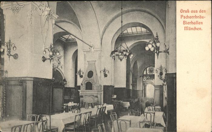 Muenchen Pschorrbräu Bierhallen