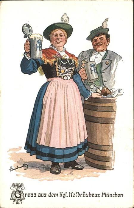 Muenchen Bayern Hofbraeuhaus