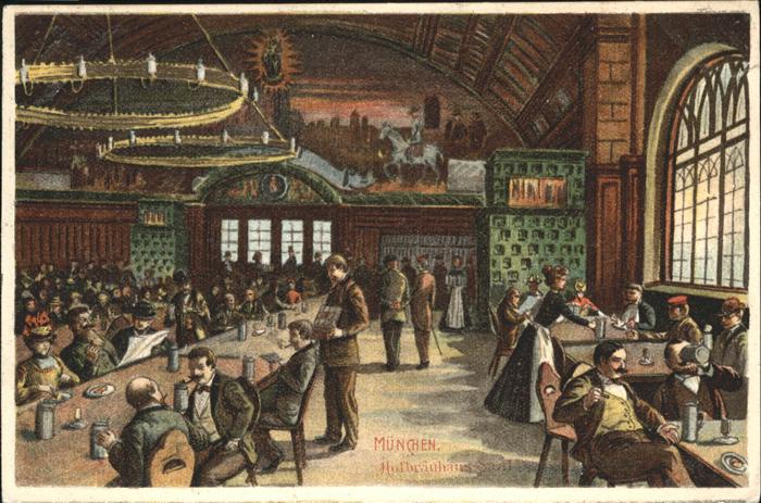 Muenchen Hofbräuhaus Saal