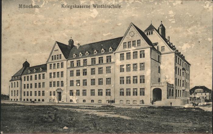 Muenchen Kriegskaserne Winthirschule