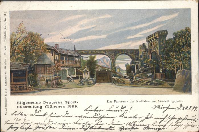 Muenchen Allgemeine Deutsche Sport Ausstellung R