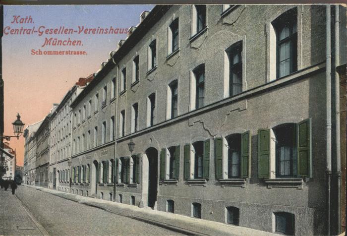 Muenchen Central Gesellen Vereinshaus Schommerst