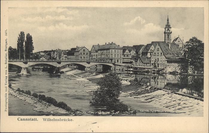 Bad Cannstatt Wilhelmsbrücke