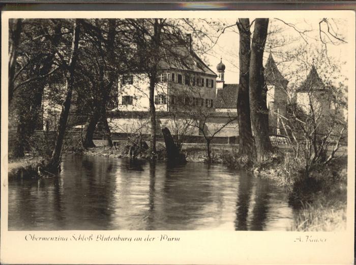 Obermenzing Schloss Blutenburg an der Wurm