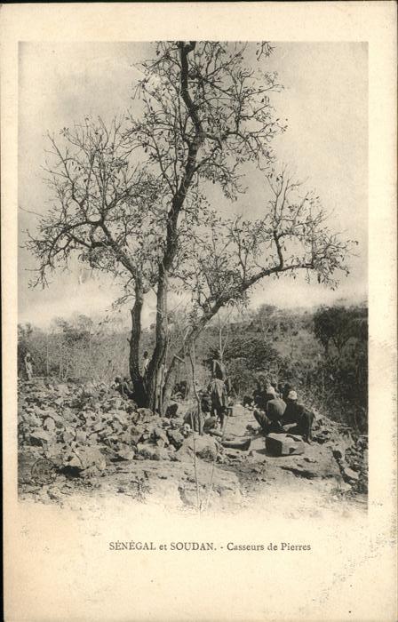 Senegal und Sudan
Casseurs et Pierres
