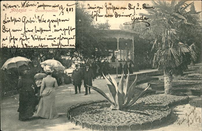 Opatija Abbazia Konzertpavillon