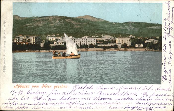 Opatija Abbazia Totalansicht