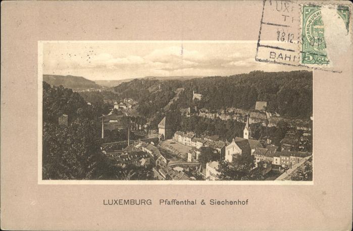 LUXEMBOURG  Luxemburg Pfaffenthal
Siechenhof