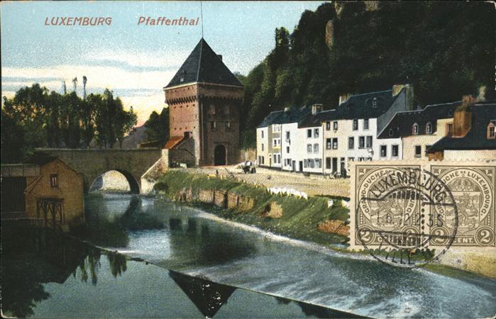 LUXEMBOURG  Luxemburg Pfaffenthal