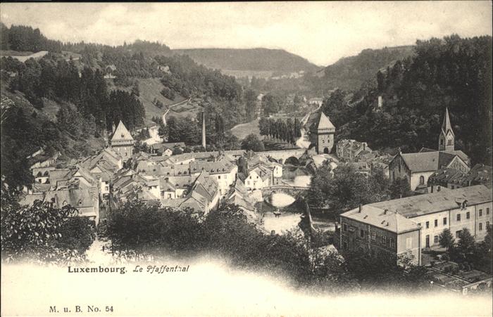 LUXEMBOURG  Luxemburg Pfaffenthal