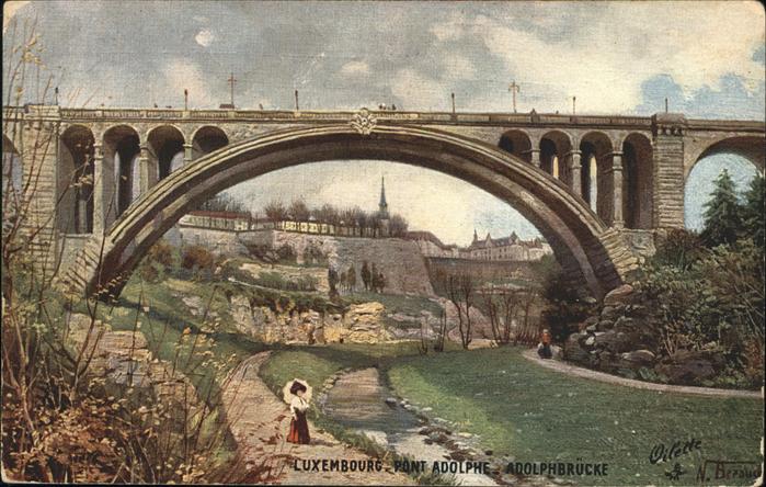 LUXEMBOURG  Luxemburg Pont Adolphe