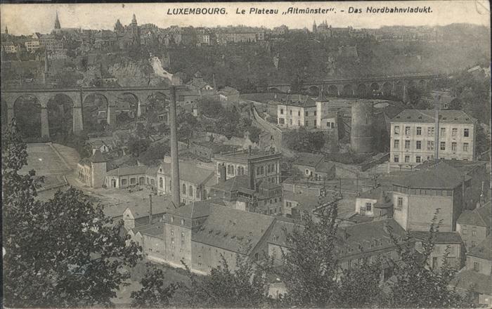 LUXEMBOURG  Luxemburg Nordbahnviadukt
Plateau Altmünster