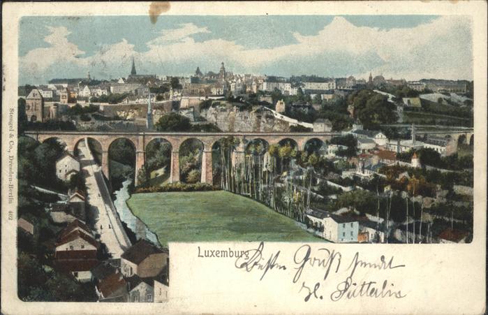 LUXEMBOURG  Luxemburg Viaduc