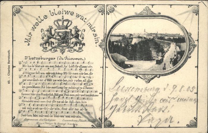 Letzeburg Luxembourg ---