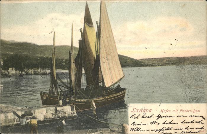 Lovran Hafen
Fischer-Boot