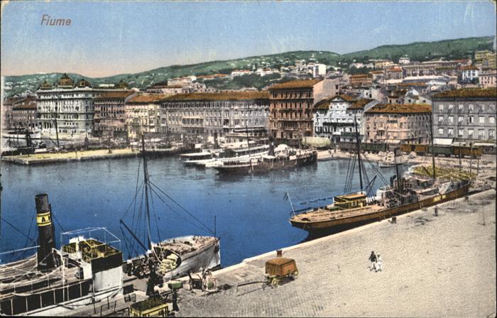 Fiume Rijeka Hafen