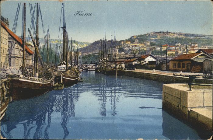 Fiume Rijeka Hafen