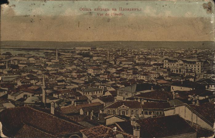 Plovdiv Gesamtansicht