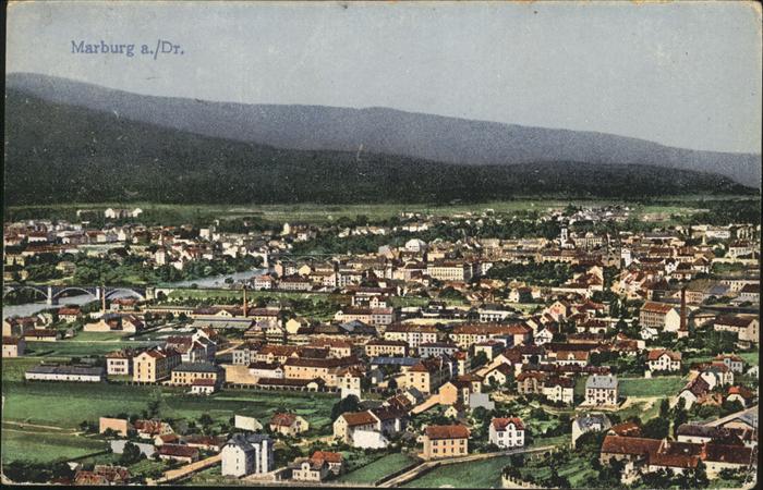 Marburg Drau Maribor Gesamtansicht