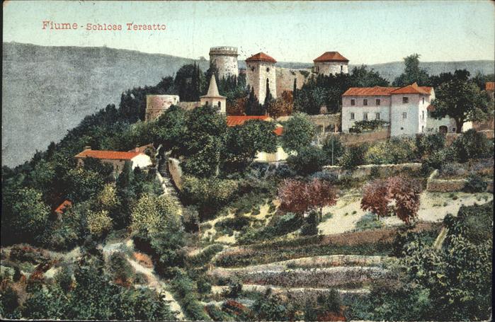 Fiume Rijeka Schloss Tersatto