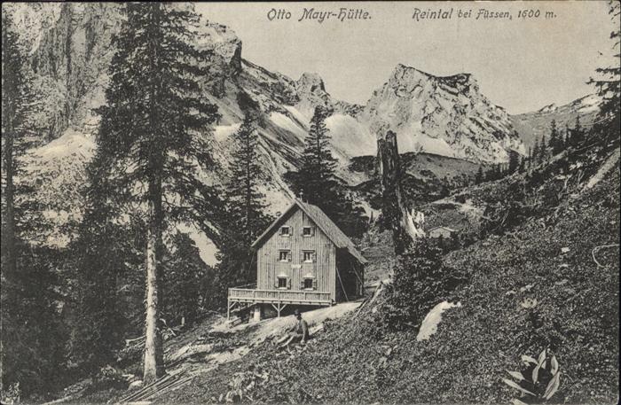 Fuessen Allgaeu Otto-Mayr-Hütte