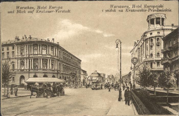 Warschau Masowien Hotel Europa