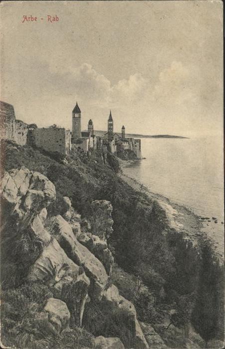 Rab Kroatien Arbe
Felsstrand