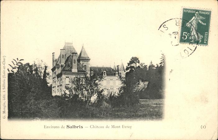 Salbris Chateau de Mont Evray