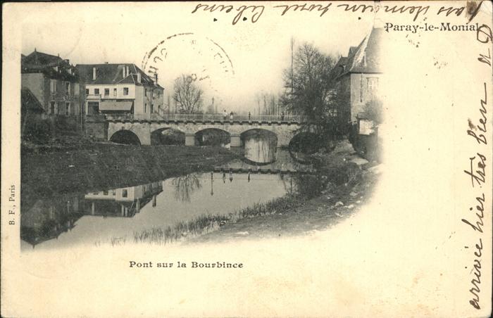 Paray-le-Monial Pont sur la Bourbince