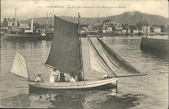 Cherbourg Port de Commerce la Montagne du Roule