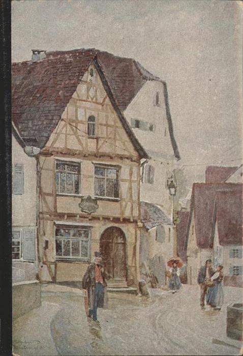 Marbach Neckar Schillers Geburtshaus