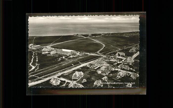 Kampen Sylt Fliegeraufnahme