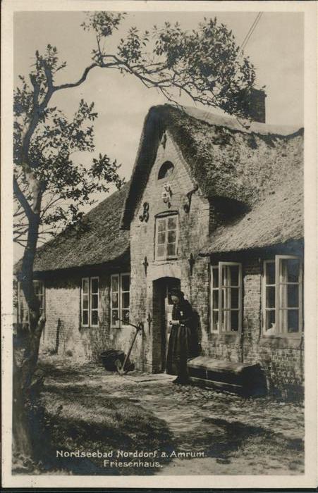 Norddorf Amrum Friesenhaus