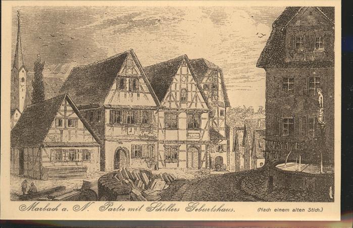 Marbach Neckar Schillers Geburtshaus