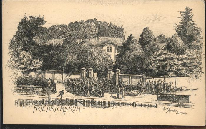 Friedrichsruh Aumuehle Künstler Carl Jander