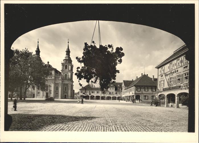 Ludwigsburg Marktplatz Kirche