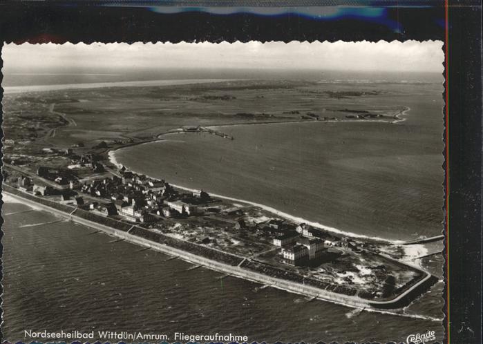 Wittduen Nordseebad Amrum Fliegeraufnahme