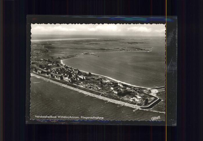 Wittduen Nordseebad Amrum Fliegeraufnahme