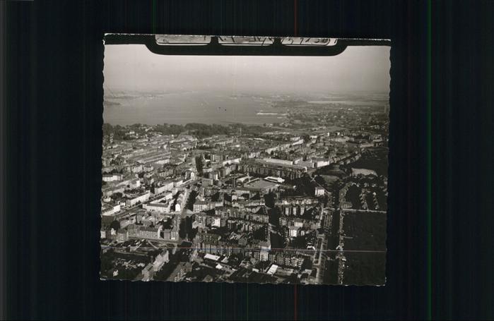 KIEL  CITY Fliegeraufnahme Hafen