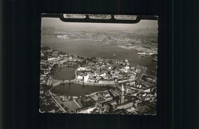 KIEL  CITY Fliegeraufnahme Hafen