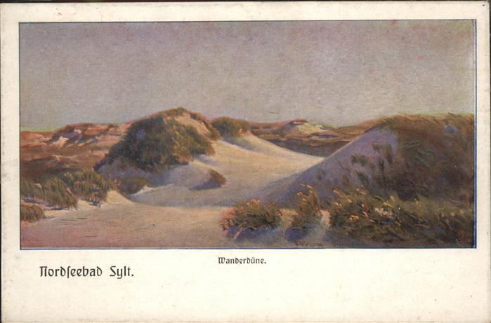 Insel Sylt Wanderdüne